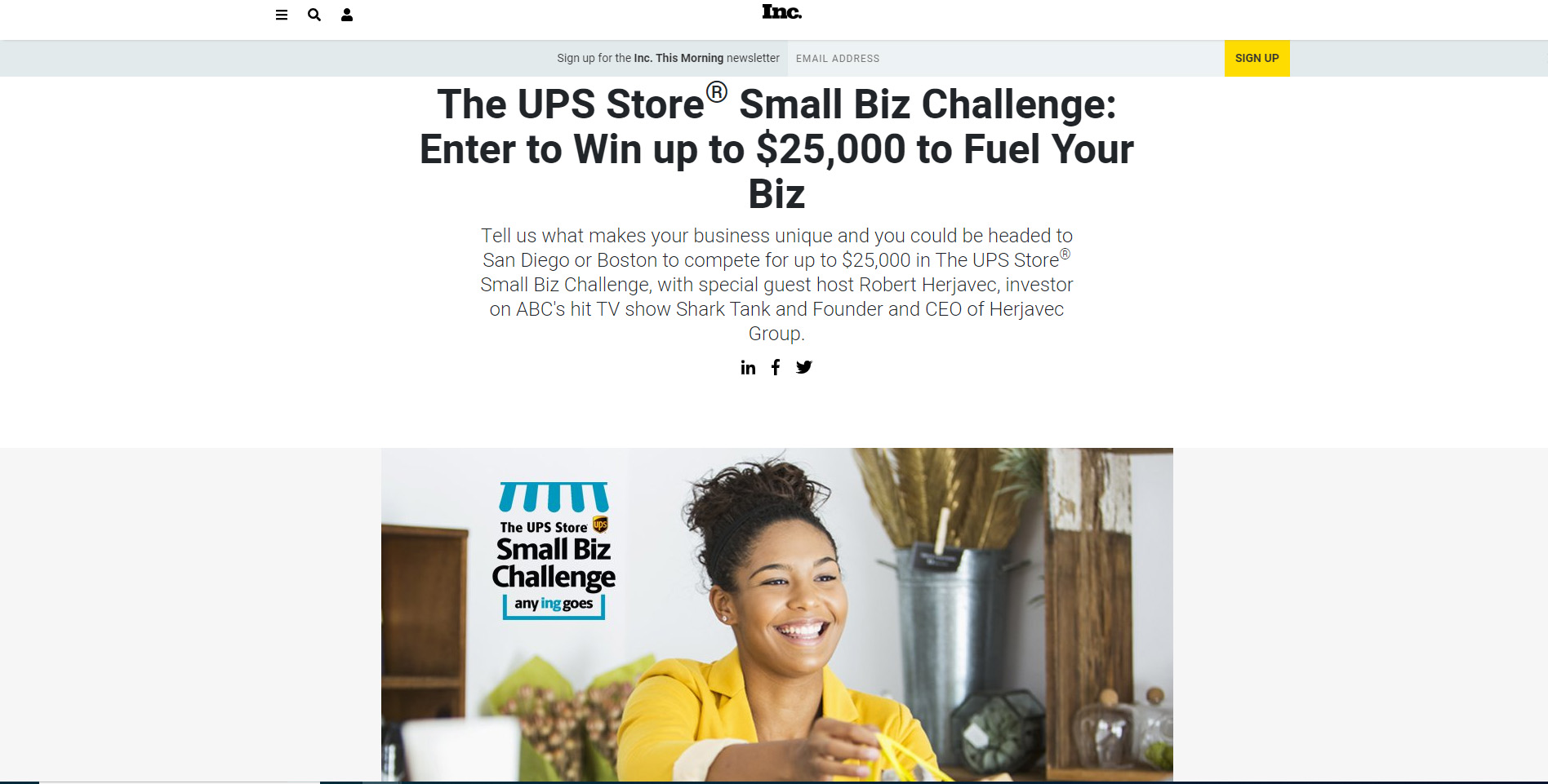 UPS-small-business-competition